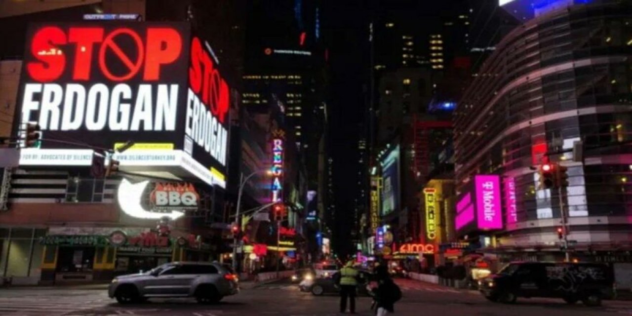 "Stop Erdoğan" reklamına soruşturma!