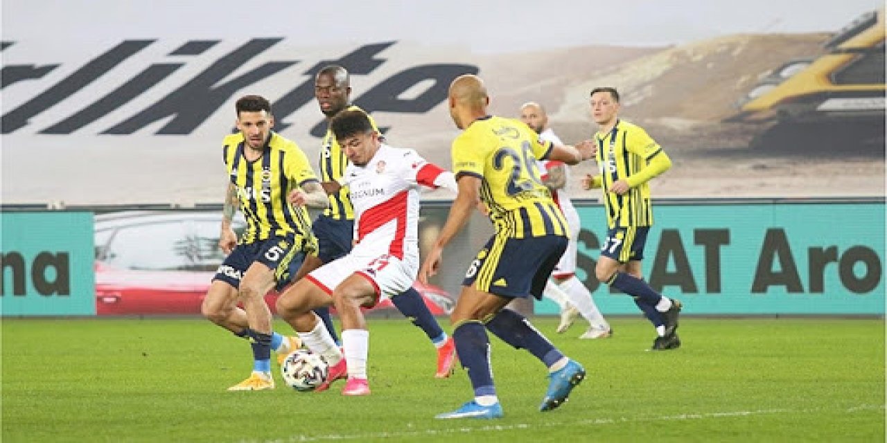 Fenerbahçe - Fraport TAV Antalyaspor: 1-1