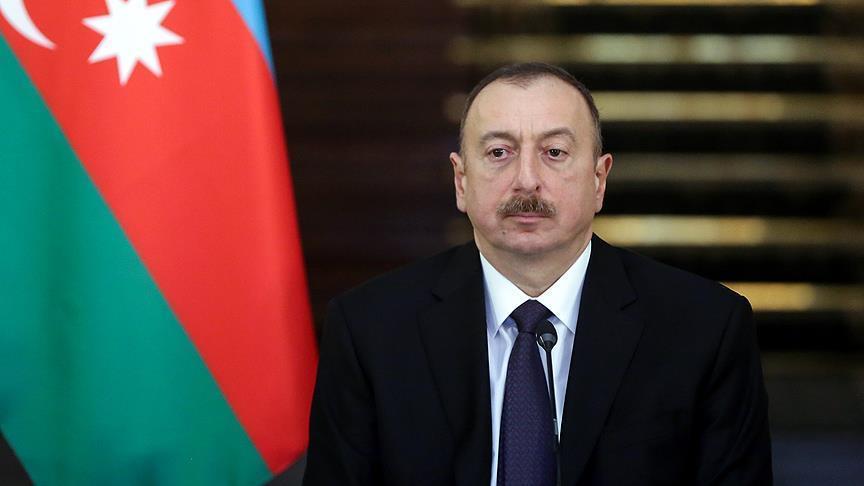 Aliyev'den taziye mesajı