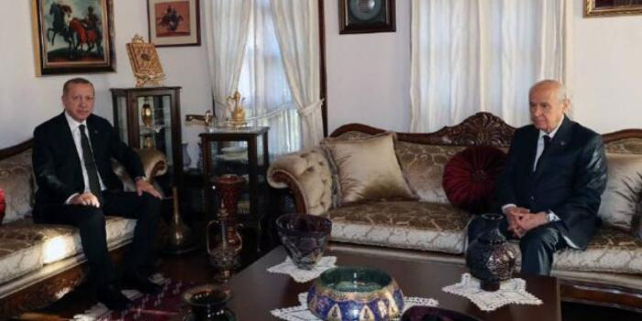 Erdoğan ile Bahçeli’nin sürpriz görüşmesinde gündem neydi? HDP'yi mi konuştular?