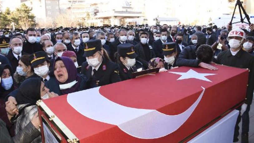 Bitlis şehidi Astsubay Ömer Umulu'ya memleketinde son görev
