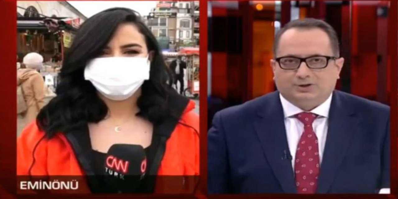 CNN Türk muhabirine canlı yayında küfür!