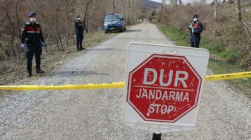 Alarmın rengi kırmızı: Çanakkale'de 2 yerleşim yeri karantinada