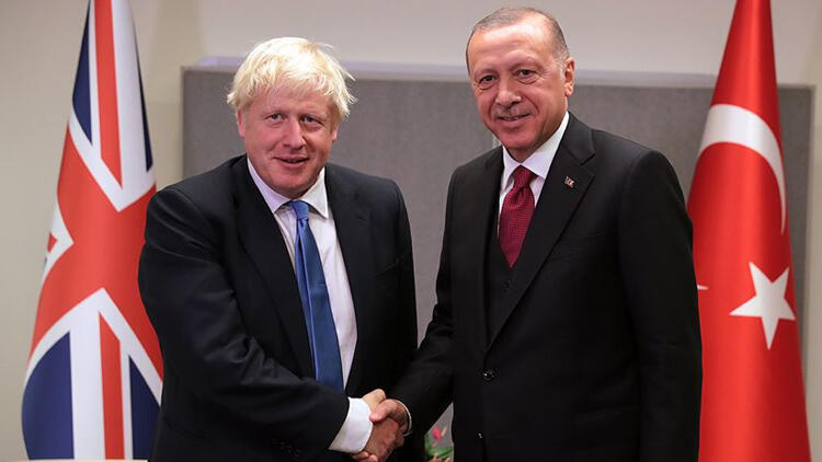 Cumhurbaşkanı Erdoğan ve Boris Johnson arasında sürpriz görüşme