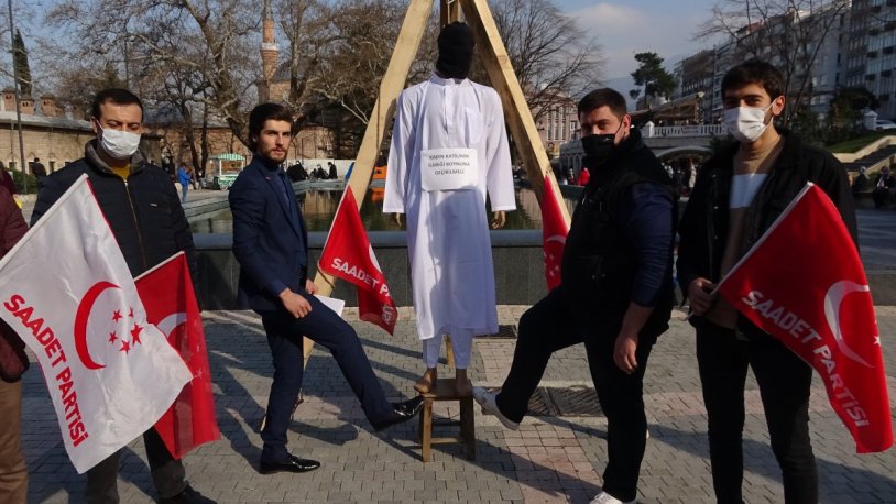 Saadet Partililer darağacı kurdu; idam istedi!