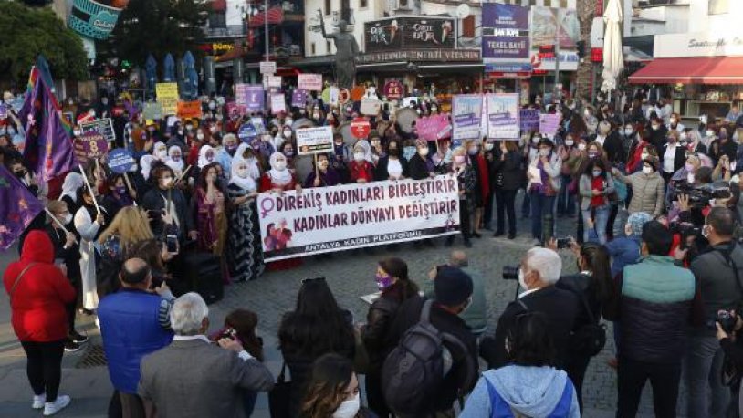 Antalya Kadın Meclisi üyeleri: 'Kimse bu rakamlara alışmasın'