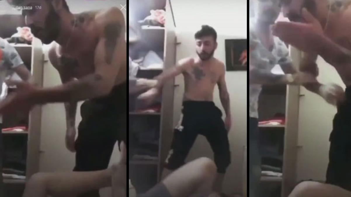 Tıpkı Ümitcan Uygun gibi... Arkadaşı da canlı yayında bir kadını tekme tokat dövdü!