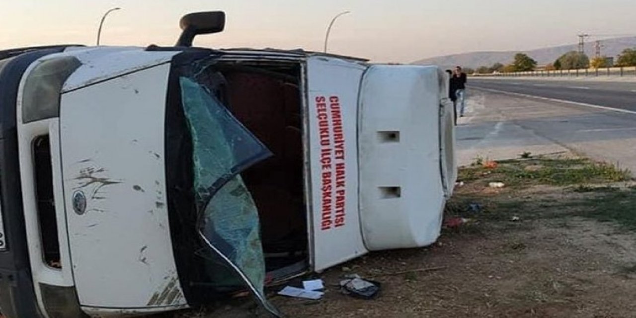 "10 Ekim Katliamı" anmasına giden CHP konvoyunda kaza!