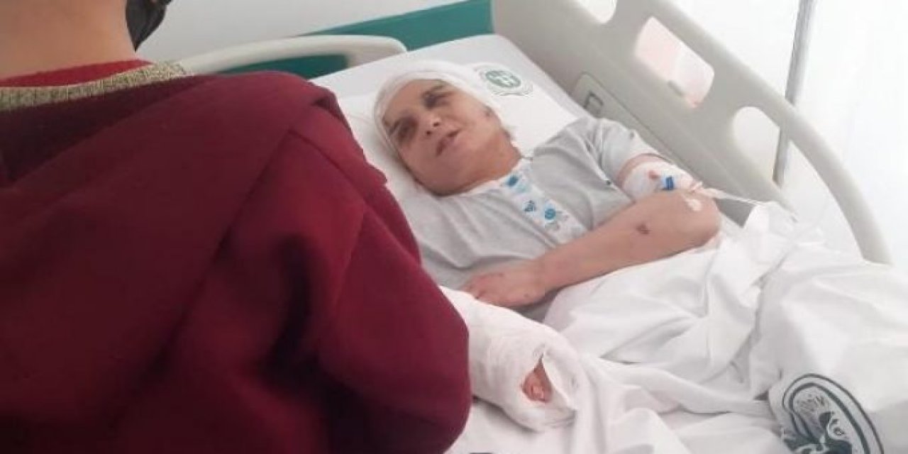 "Kadın kısmı çalışmaz" diyerek eşine satırla saldırdı!