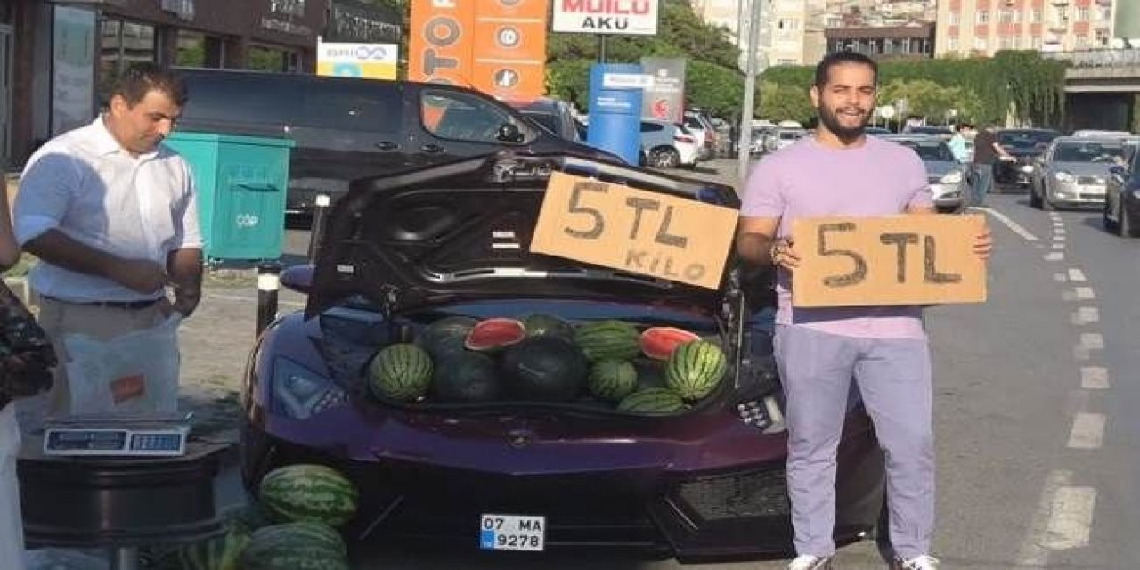 Lüks araçta karpuz satışıyla gündem olan İranlı fenomen hakkında flaş karar!