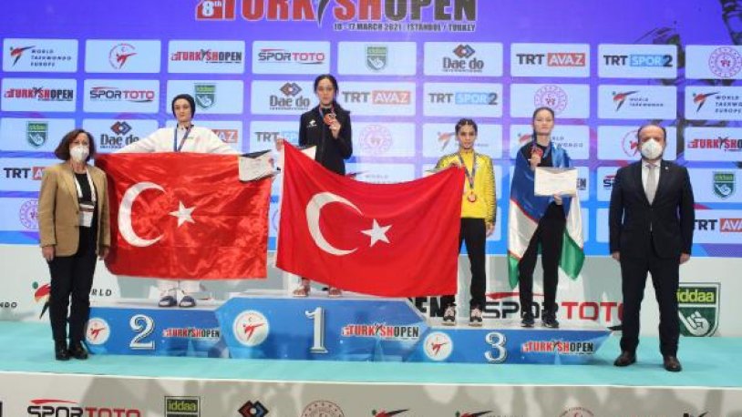 Turkish Open 2021'de millilerden 1 altın, 1 gümüş, 3 bronz madalya