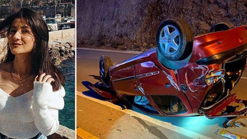 Antalya'da feci kaza: Araçtan fırlayan genç kadın hayatını kaybetti!