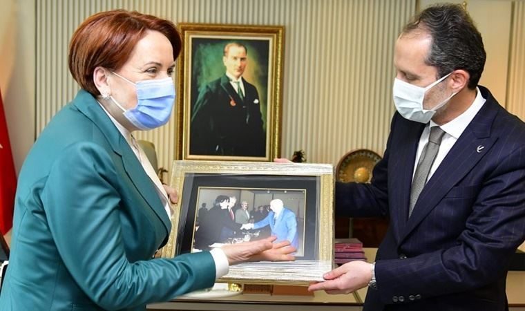 Fatih Erbakan'dan Meral Akşener'e sürpriz ziyaret