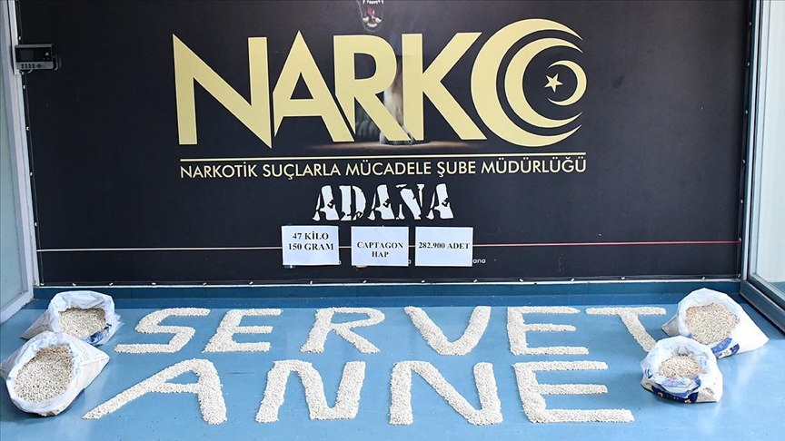 Adana'da uyuşturucu operasyonu! Süleyman Soylu'nun annesi Servet Soylu'ya ithaf ettiler