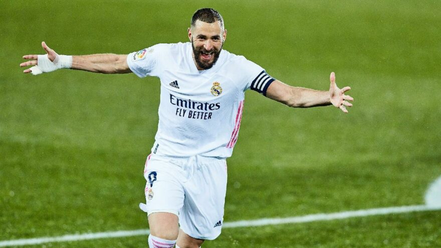 Real Madrid'e 3 puanı 90+1'de Benzema getirdi