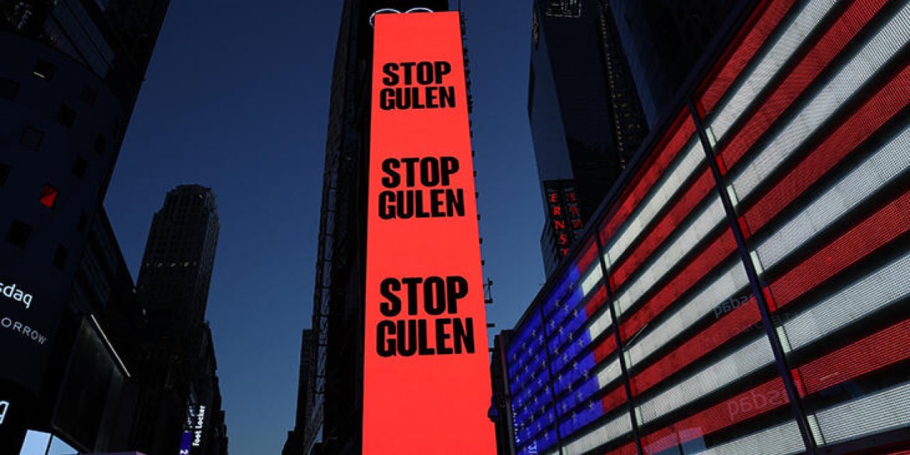 "Stop Erdoğan" ilanına Times Meydanı'ndan cevap:   "Gülen'i durdurun"