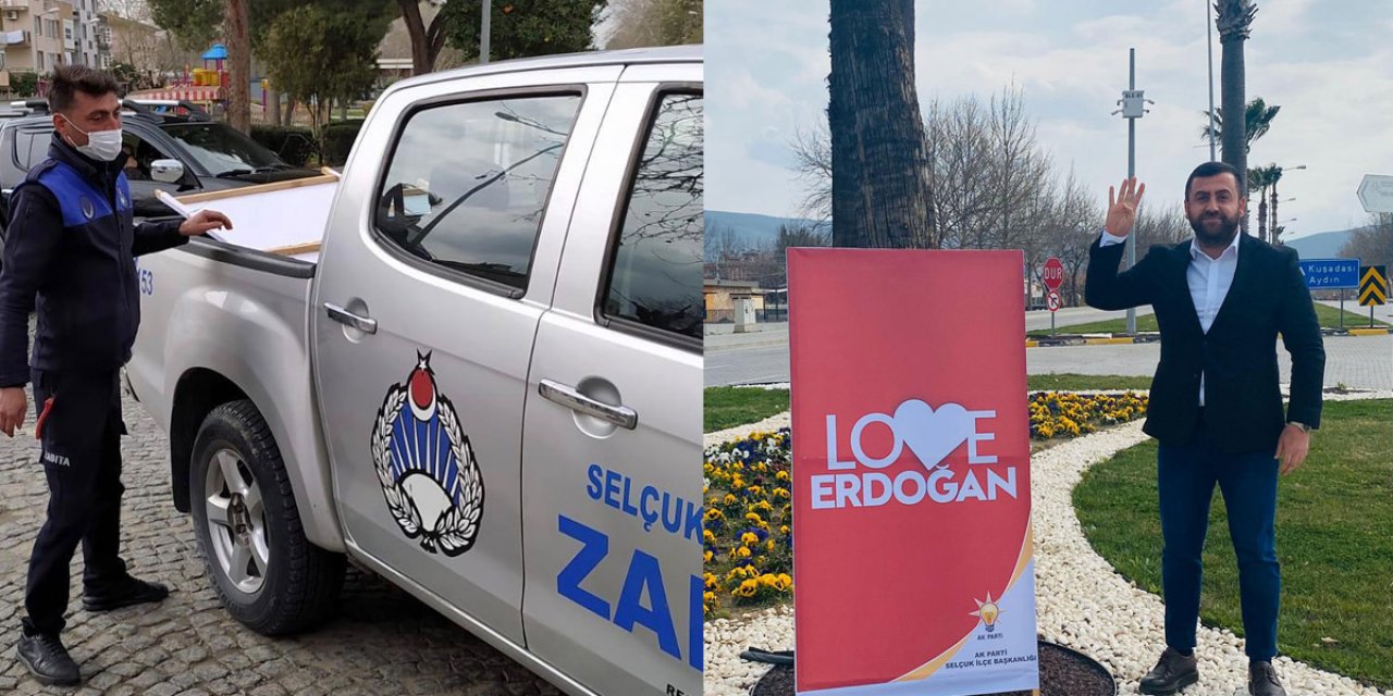 İzmir'de "Love Erdoğan" gerilimi... "Cesedimizi çiğnersiniz" demişti... Afişleri kaldıran belediyeye destek yağdı!