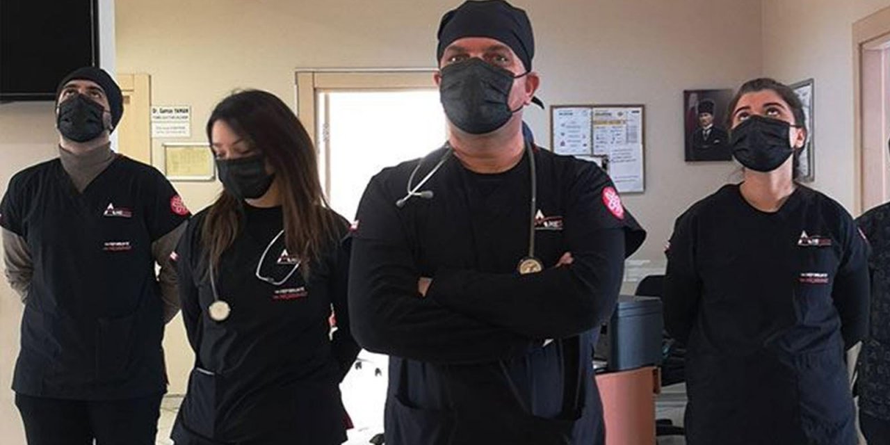 “Hak ettiğimiz bayramı kutlayana dek..."  Sağlık çalışanları artık siyah forma giyecek!