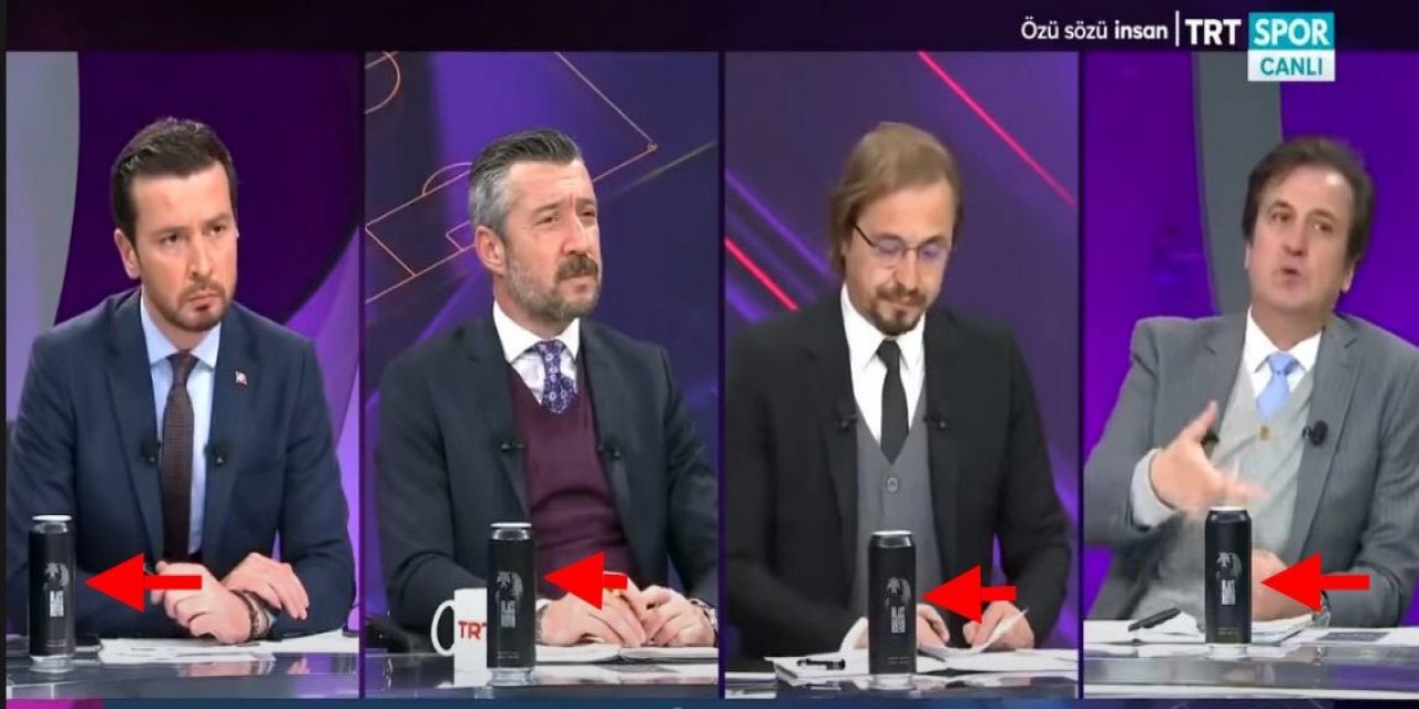 Canlı yayında büyük skandal! TRT Spor'da "yasak ürün" reklamı!