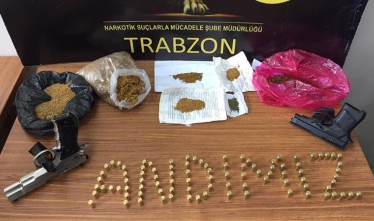 Trabzon Emniyeti'nden 'Andımız' göndermeli operasyon