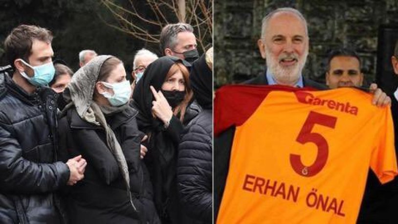Efsane futbolcu Erhan Önal'a son görev