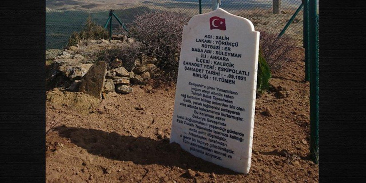 Sakarya Meydan Muharebesi'yle ilgili bir ilk gerçekleşti... Savaş alanındaki sahipsiz mezarın artık bir adı var!
