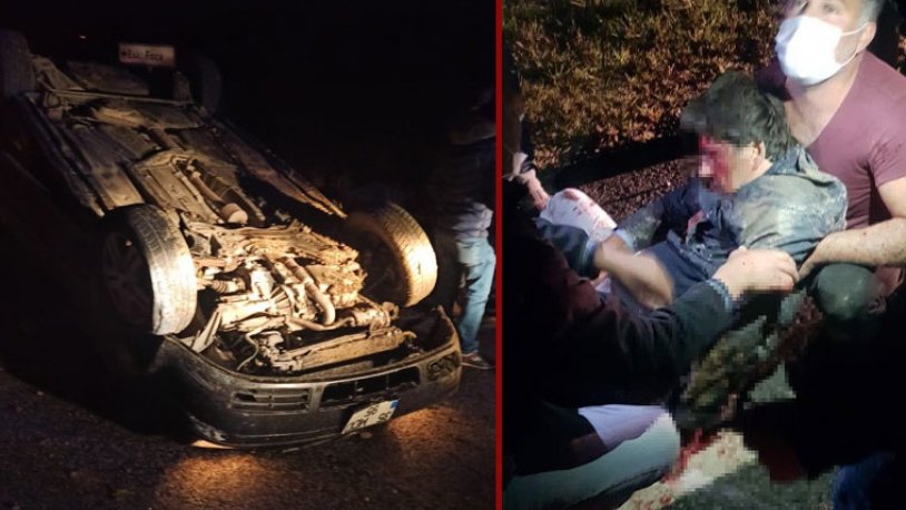 Korkunç kaza... CHP'li eski belediye başkanı otomobiliyle takla attı!