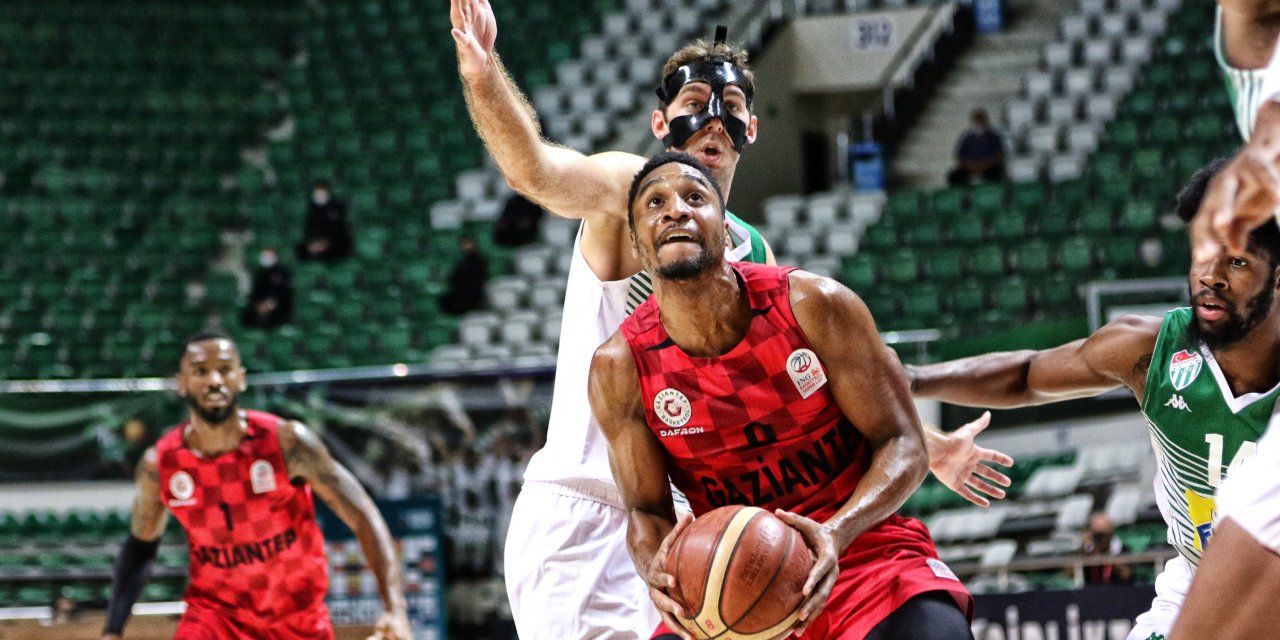 Frutti Extra Bursaspor - Gaziantep Basketbol: 78-90