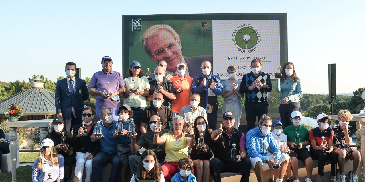 Erdoğan Demirören Golf Turnuvası'nın 3'üncüsü tamamlandı