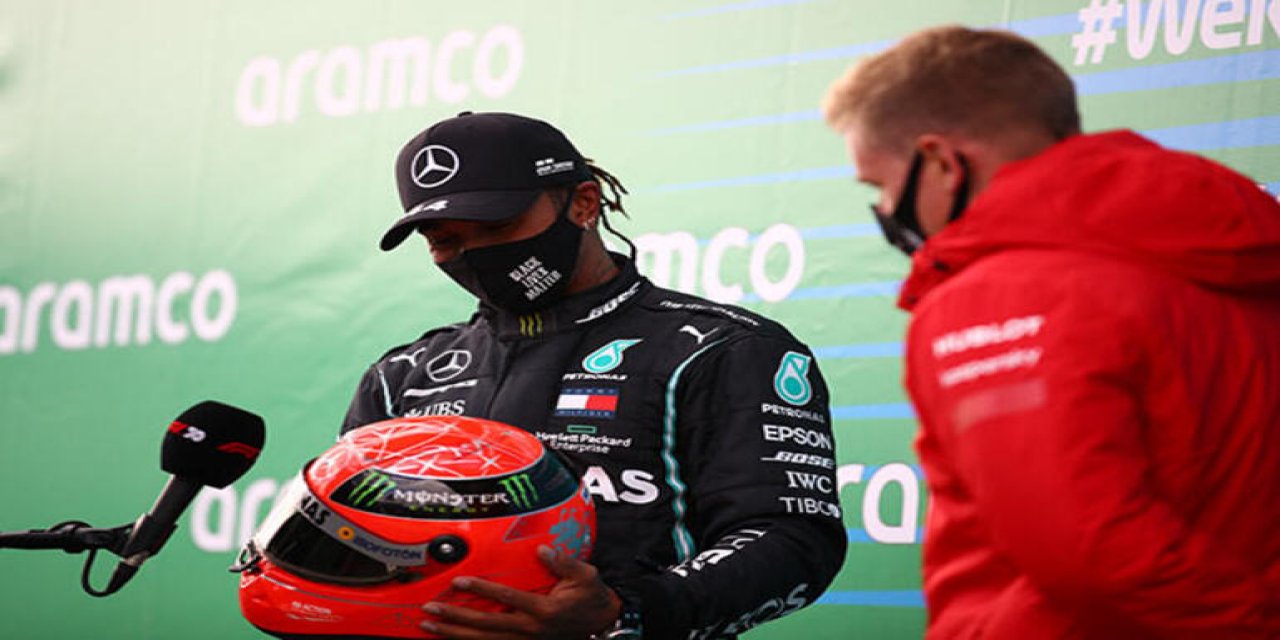 Formula 1 Eifel GP'de kazanan Hamilton