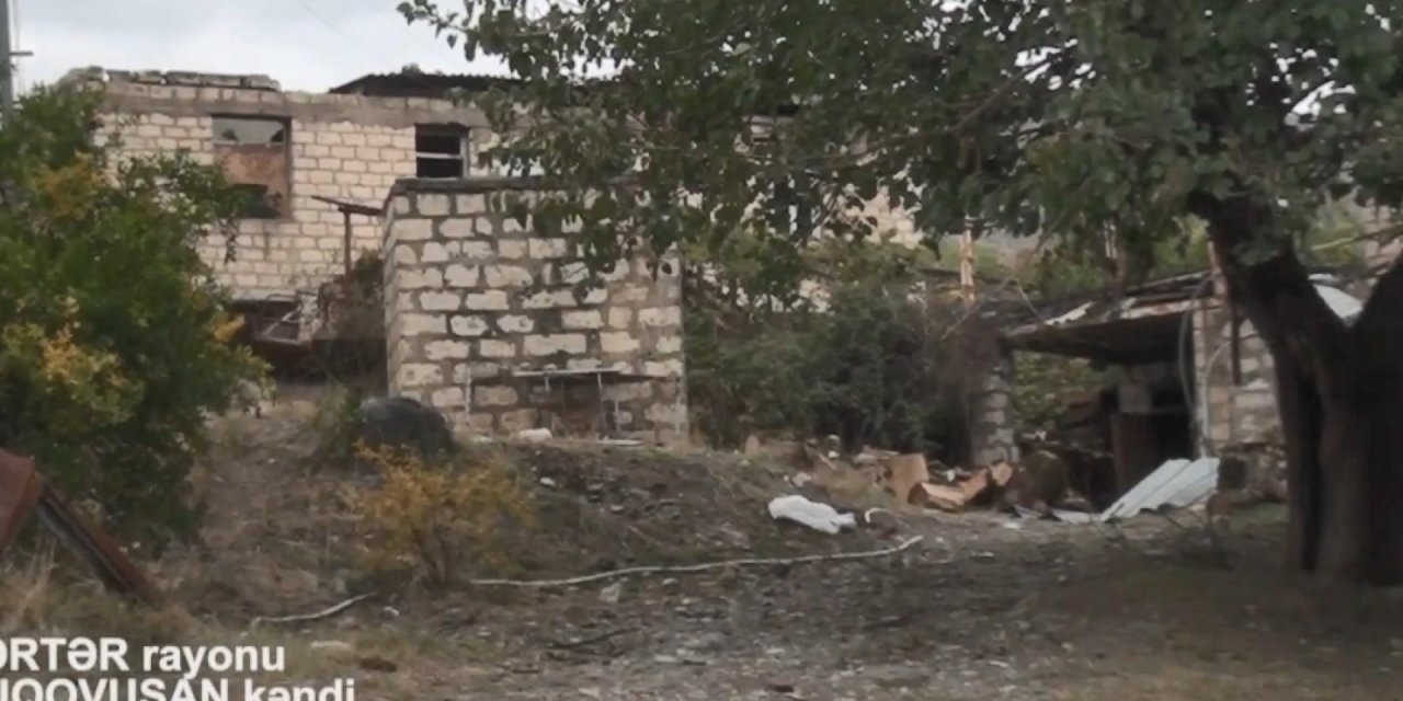 Azerbaycan, Ermeni işgalinden kurtarılan bölgelerin görüntülerini  paylaştı