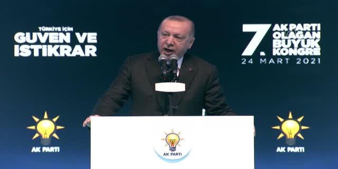 Basına dağıtılan konuşma metninde yer alan ifadeleri okumadı! Erdoğan "İstanbul Sözleşmesi"ni konuşmasından çıkardı! İşte konuşmadan çıkarılan o bölüm...