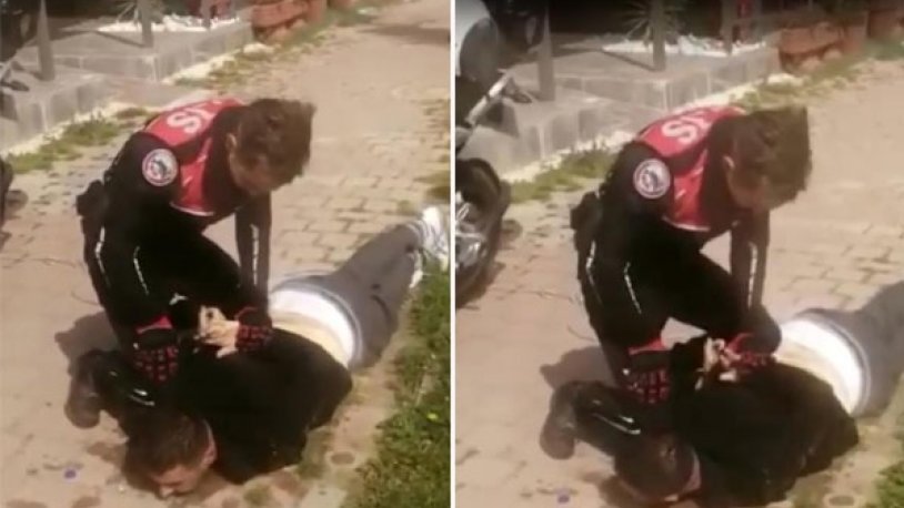 Tacizden gözaltına alındı... Kendisini kelepçeleyen polislere skandal bir cümle kurdu!
