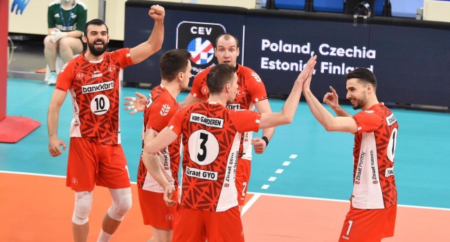 Ziraat Bankkart, Erkekler CEV Challenge Kupası'nda ikinci oldu
