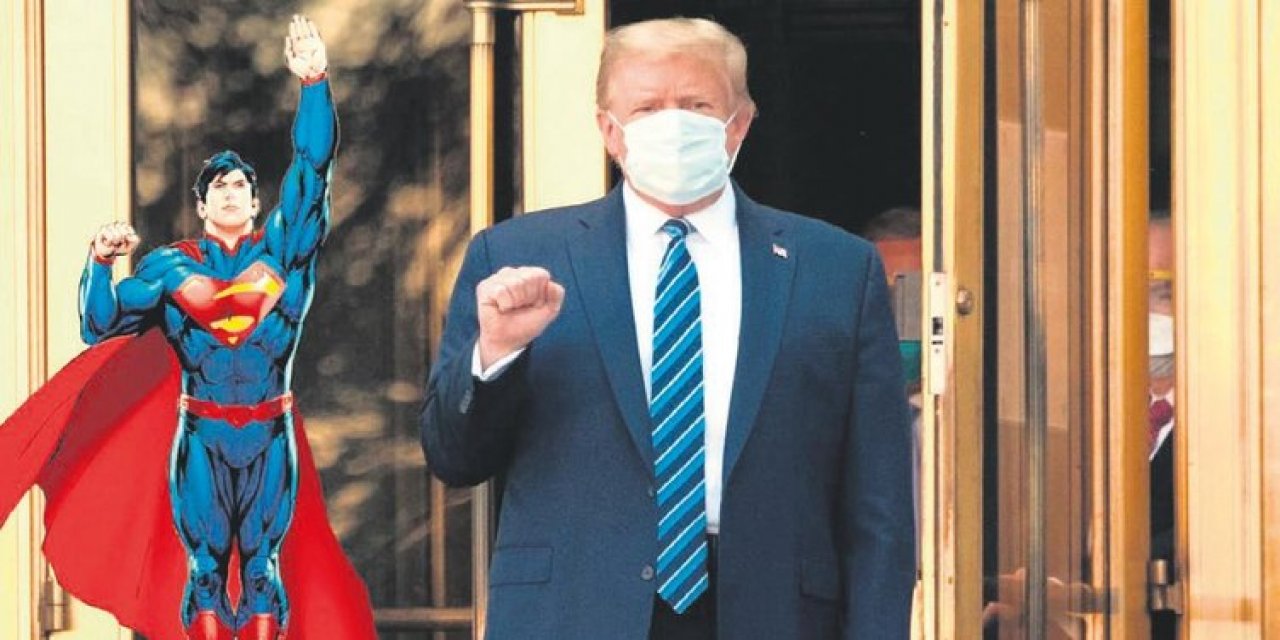 Trump "Süpermen" kostümüyle şov yapacakmış ama...