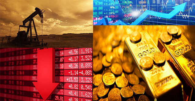 EMTİA piyasaları: Petrol fiyatları düştü, altın yükseldi