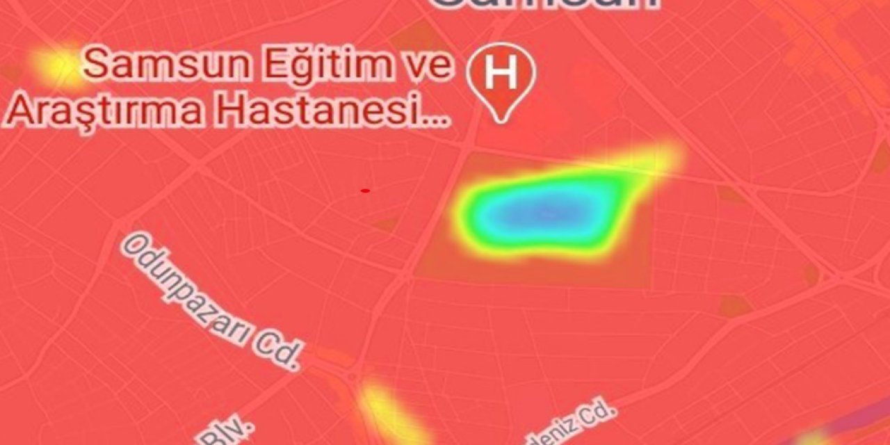 Korkunç tablo! Samsun'da "kırmızı" olmayan tek yer bakın neresi?