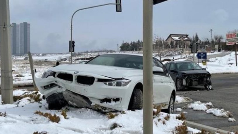 AKP'li milletvekili Ankara'da trafik kazası geçirdi