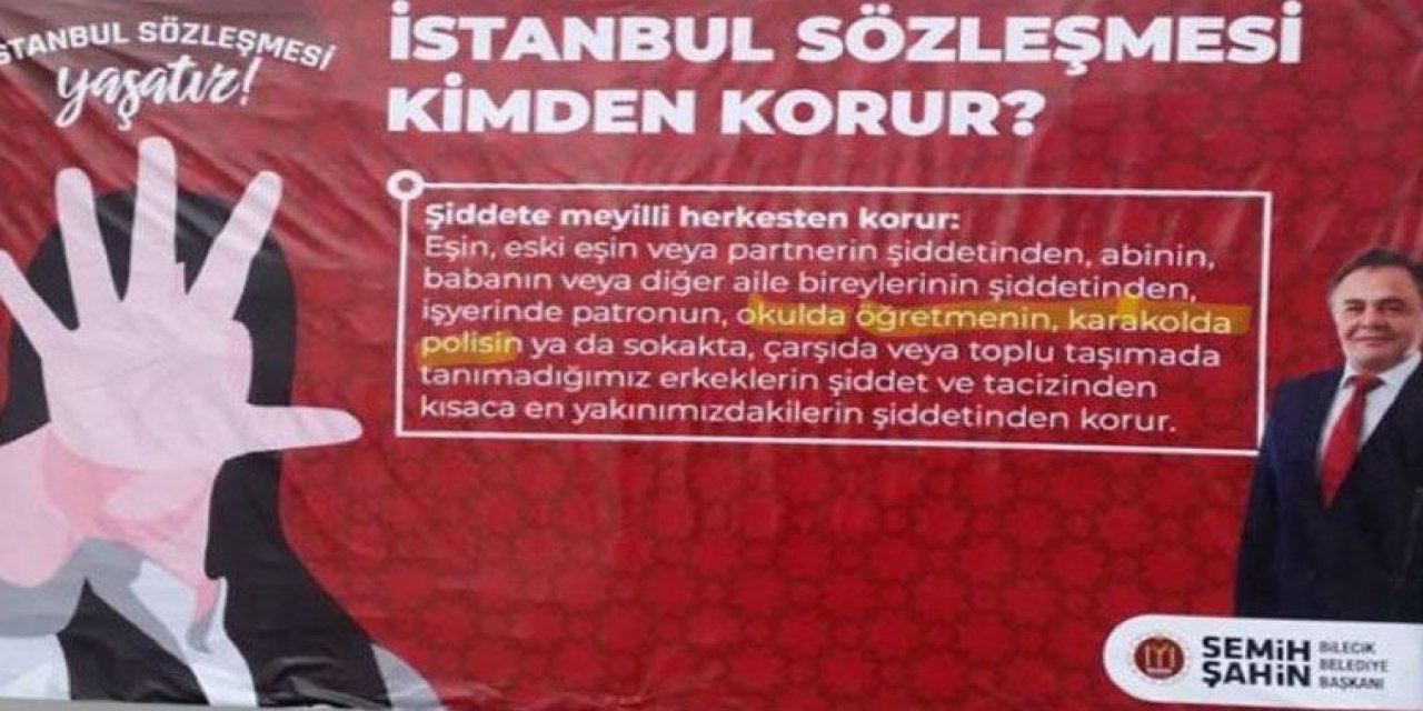İstanbul Sözleşmesi nedeniyle soruşturma başlatılmıştı... Bilecik Belediye Başkanı Semih Şahin'den açıklama!