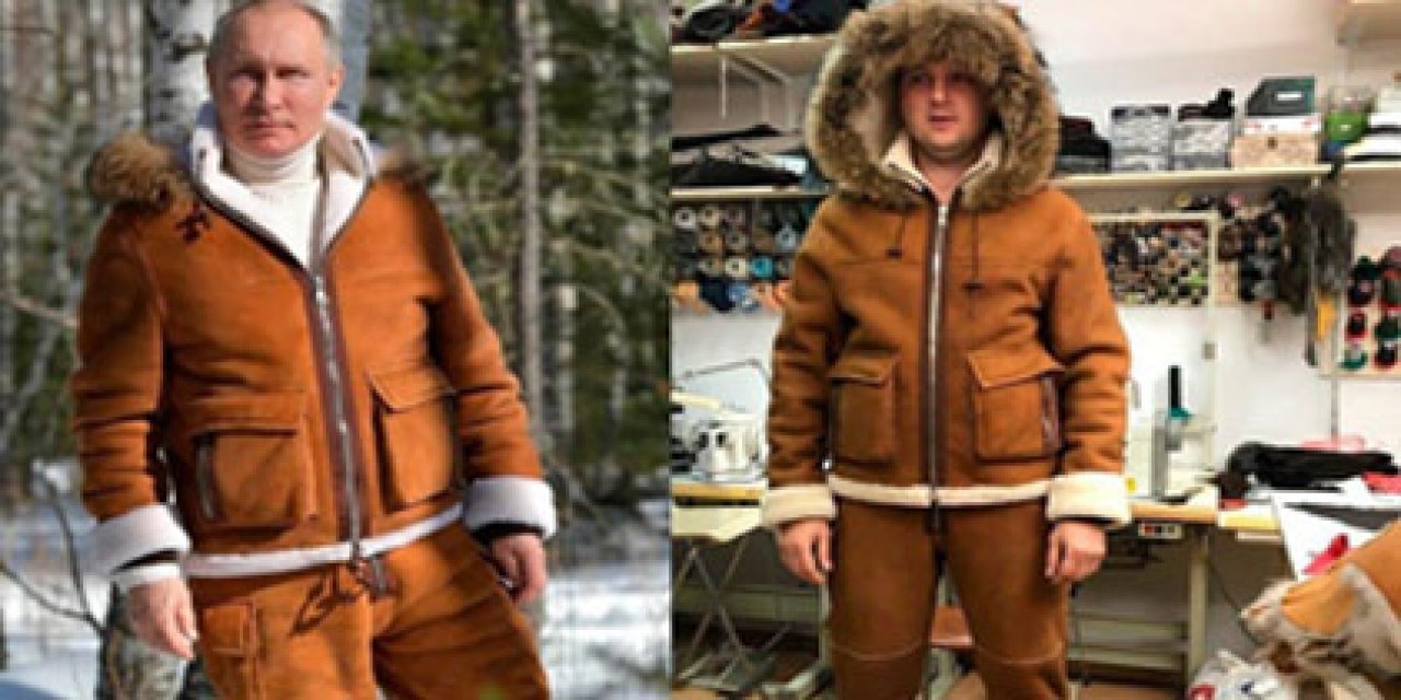 Putin'in kürkü "Türk malı" çıktı!