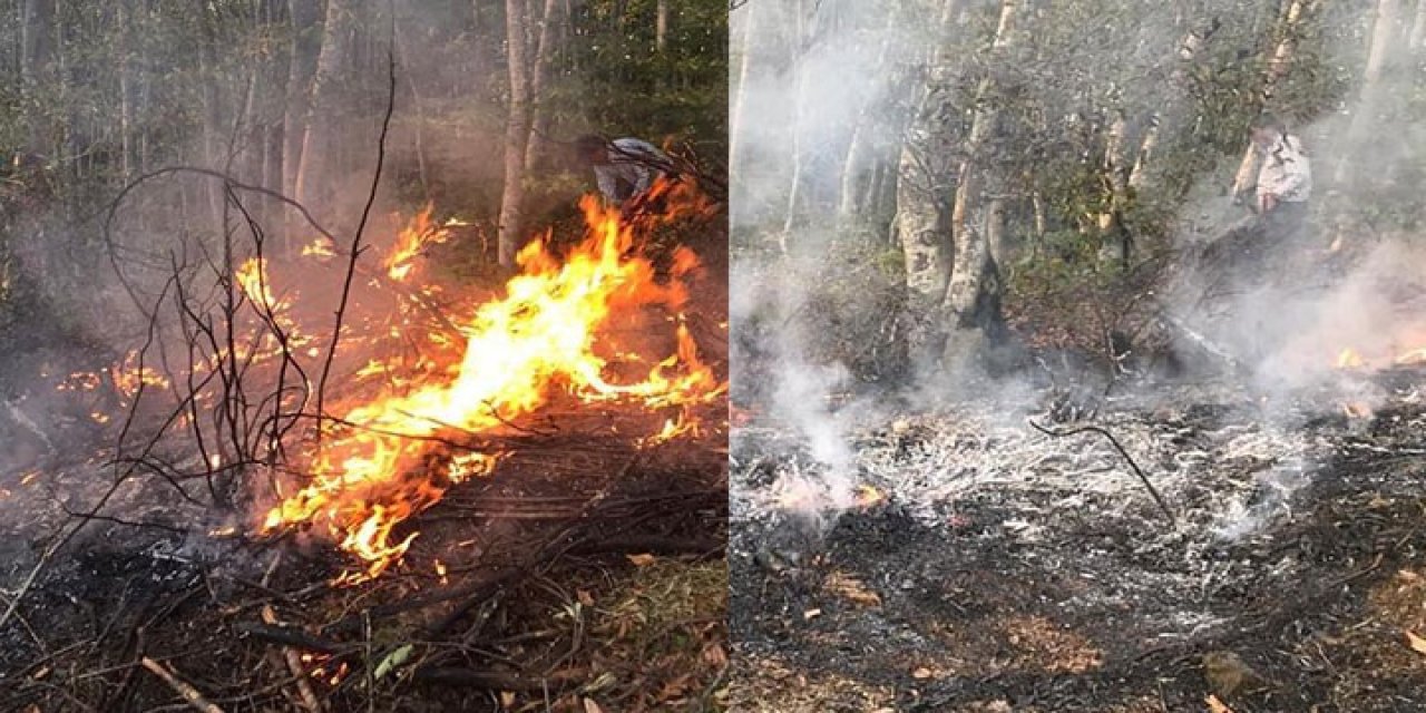 Yangını söndürmek isterken canından oldu!