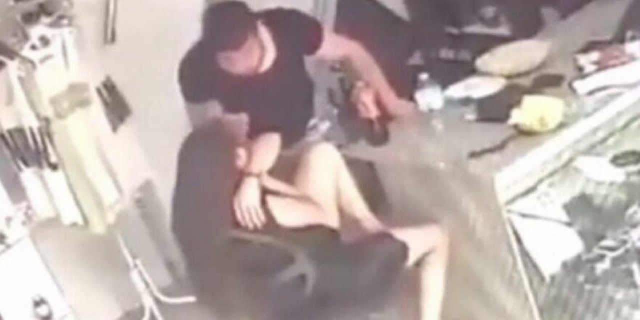 Görüntüler infiale neden olmuştu... Kız arkadaşını darp eden cani tutuklandı!