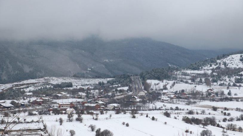 Kastamonu'da ulaşıma kar engeli