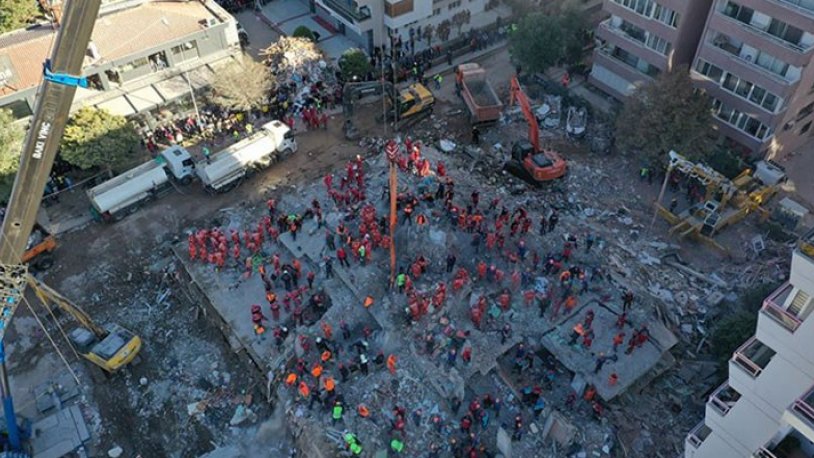 İzmir Depremi'nde yıkılan Rıza Bey Apartmanı'nın fenni mesulü hakkında karar!