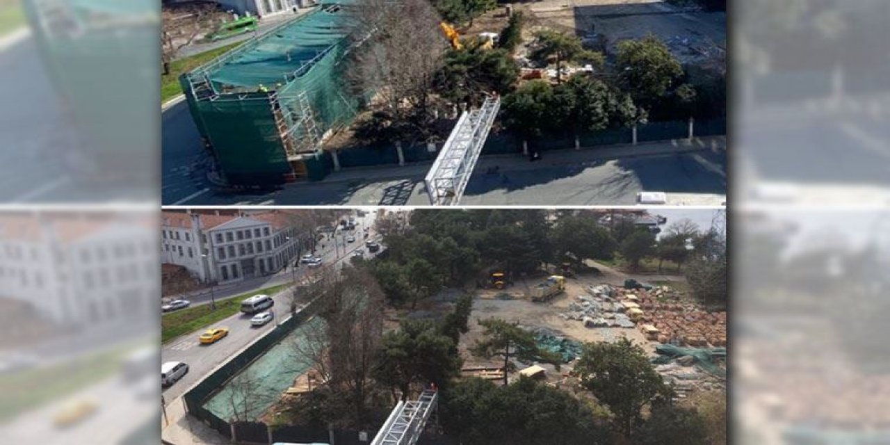 İBB sonuna kadar mücadele etti ama... Tarihi "Divanhane Eski Karakolu" yıkıldı!