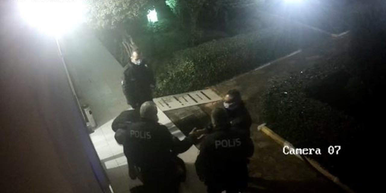 Cop, tekme ve yumruk... Dezenfektan molalı polis dayağı! 5 polis ellerini dezenfekte edip acımasızca dövdü! İşte o anlar...