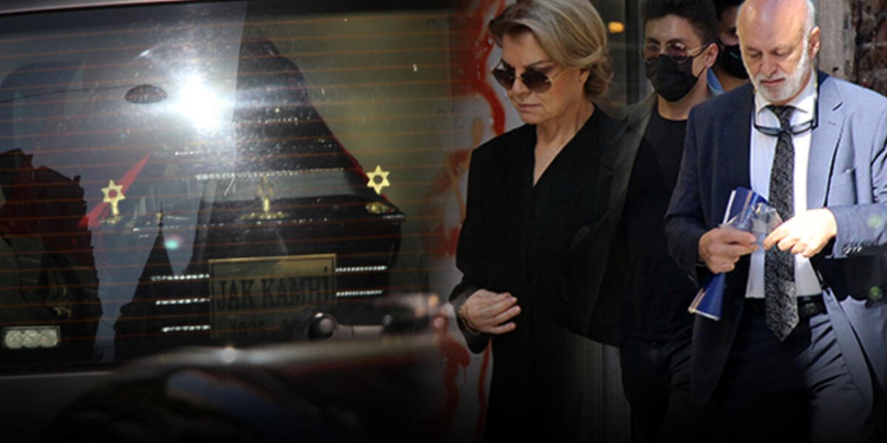 Cenazesi araçtan çıkarılmadı... Jak Kamhi'nin cenazesinde dikkat çeken detay