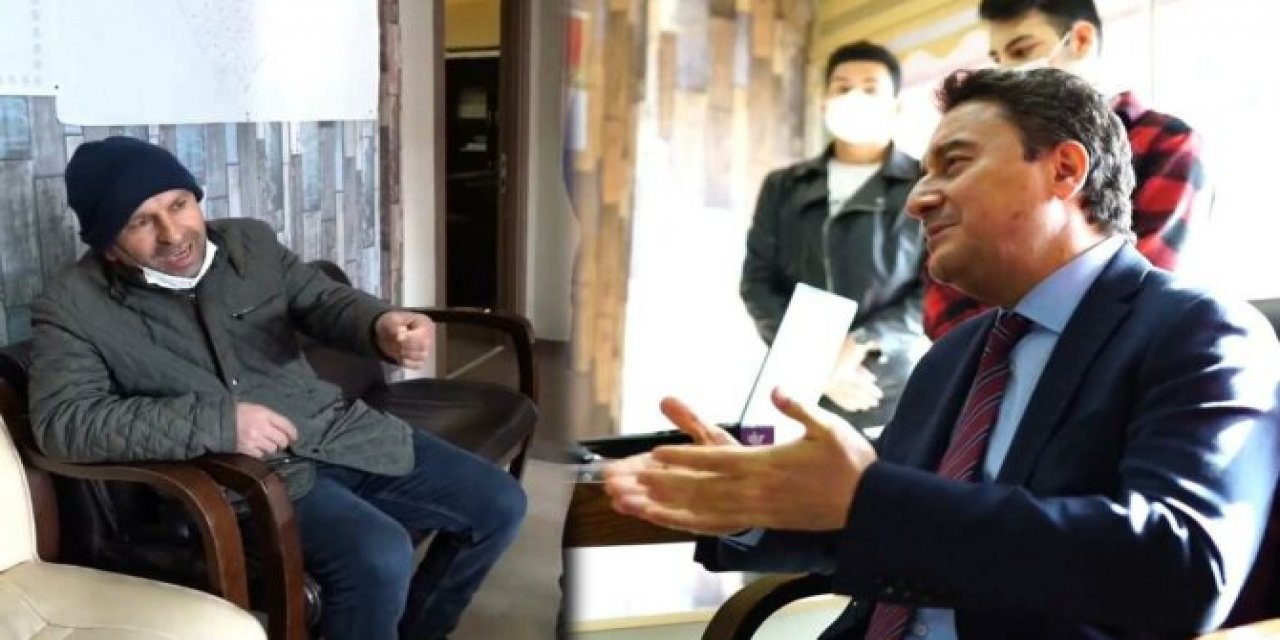 Ali Babacan’la AKP’li vatandaş arasında dikkat çeken "İstanbul Sözleşmesi" diyaloğu!  "ATV" örneğine bakın nasıl cevap verdi? Sözleşmeye takılıyorsunuz da...