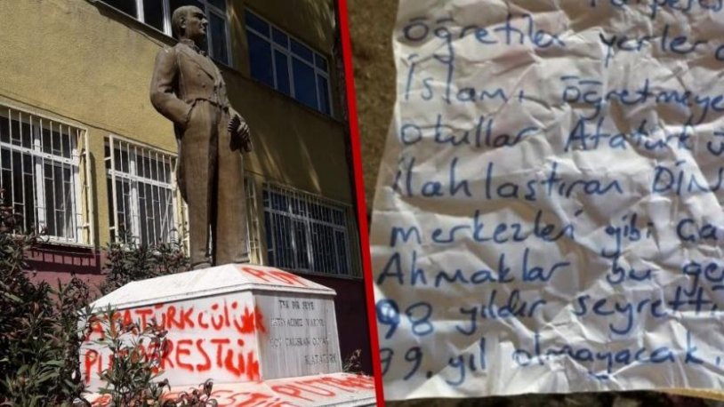 Atatürk büstlerine saldıran IŞİD üyesi: İstanbul'da eylem yapacaktım!