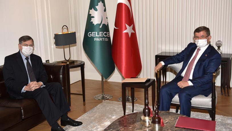 ABD'nin Ankara Büyükelçisi Satterfield'dan Davutoğlu'na ziyaret